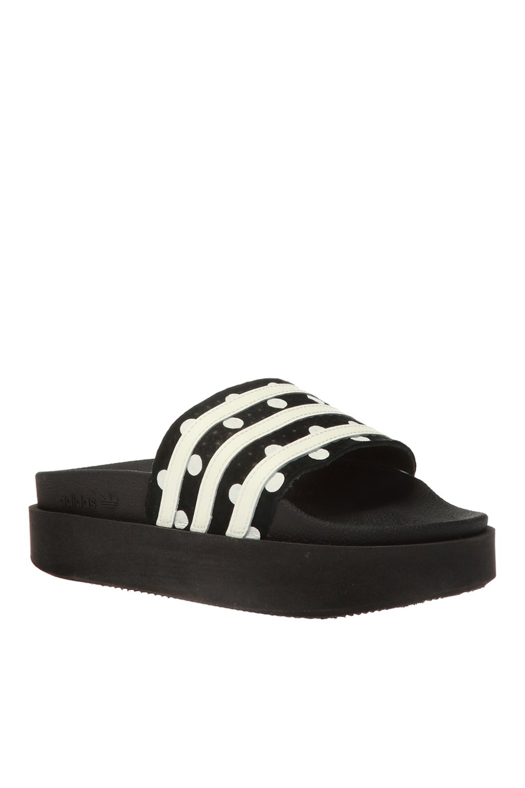 Adidas Originals WMNS Adilette Bold Donna, Core Black Cloud White Core Black | Graffitishop